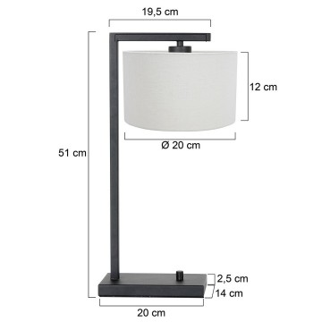 Tafellamp steinhauer stang 7120zw wwwlamp123nl4