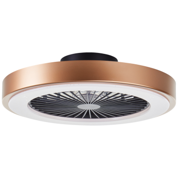 Ventilatorlamp brilliant slimline zwart goud wwwlamp123nl1