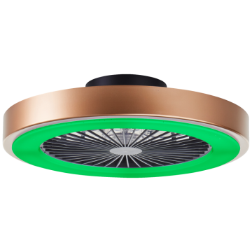 Ventilatorlamp brilliant slimline zwart goud wwwlamp123nl12