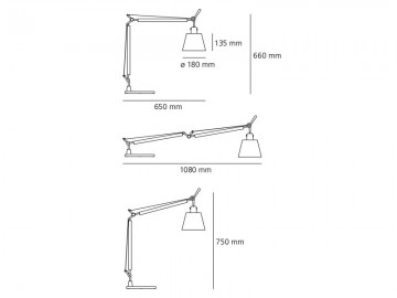 Vloerlamp artemide tolomeo basculante tavolo 0947010a wwwlamp123nl