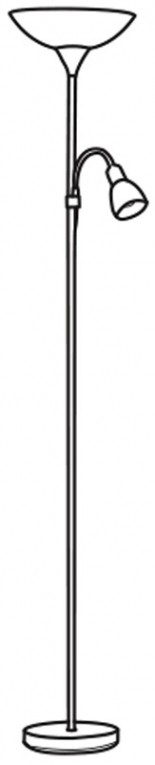 Vloerlamp Eglo Up 2 82844