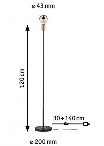 Vloerlamp paulmann nordin 79614 wwwlamp123nl1