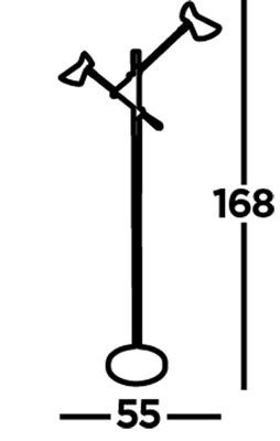 Vloerlamp searchlight diablo eu5962 2bg wwwlamp123nl1