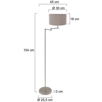 Vloerlamp steinhauer bella 3879st wwwlamp123nl1