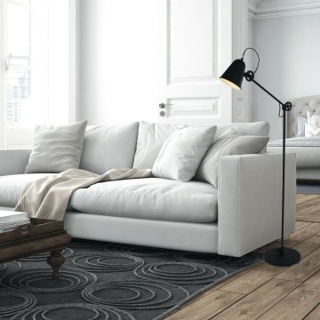 Vloerlamp steinhauer dolphin 1325zw wwwlamp123nl4