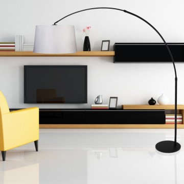 Vloerlamp Steinhauer Lilac Noir 9828ZW