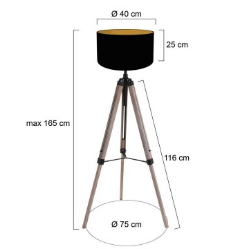 Vloerlamp steinhauer mexlite triek 4107zw wwwlamp123nl2