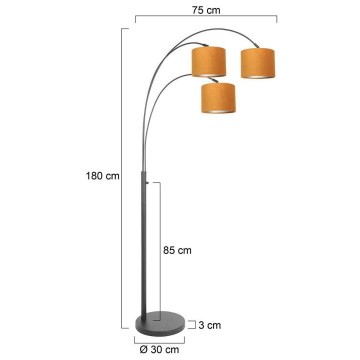 Vloerlamp steinhauer sparkledlight 3824zw wwwlamp123nl2