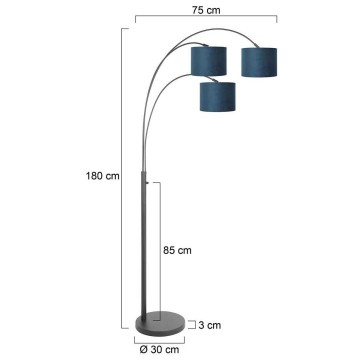 Vloerlamp steinhauer sparkledlight 3828zw wwwlamp123nl3