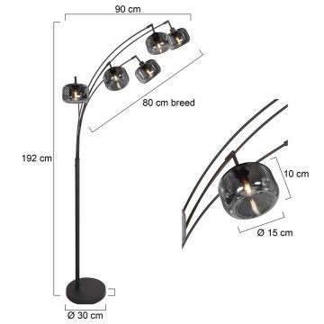 Vloerlamp steinhauer tenebris 4214zw wwwlamp123nl6