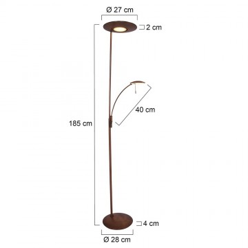 Vloerlamp steinhauer zenith 7910brwwwlamp123nl11