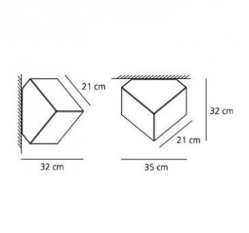Wand plafondlamp artemide edge 21 wwwlamp123nl1