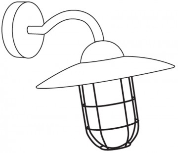 Wandlamp Eglo Outdoor Melgoa 94863