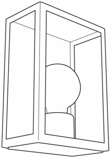 Wandlamp Eglo Outdoor Alamonte 1 94831