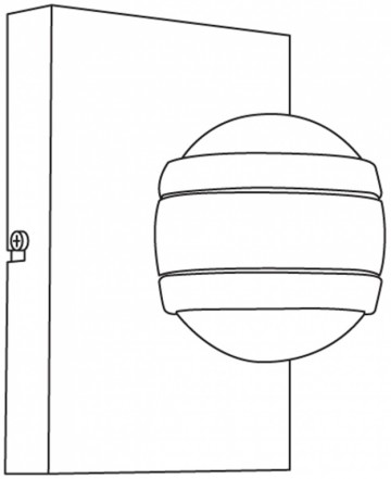 Wandlamp Eglo Outdoor Sesimba 94848