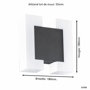 Wandlamp eglo outdoor sitia 95988 wwwlamp123nl3