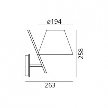 Wandlamp la petite wit wwwlamp123nl1