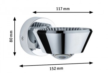 Wandlamp paulmann sabik 70947 wwwlamp123nl1