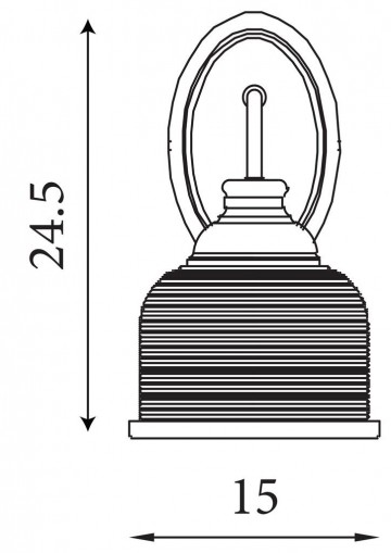 Wandlamp searchlight highworth 2671 1bk wwwlamp123nl3