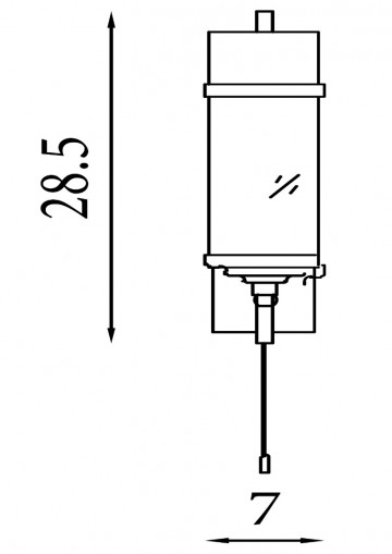 Wandlamp searchlight milo 3091 1cc wwwlamp123nl3
