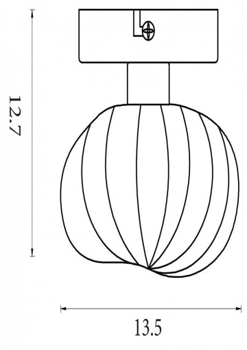 Wandlamp searchlight sunbeam 24122 1bk wwwlamp123nl5