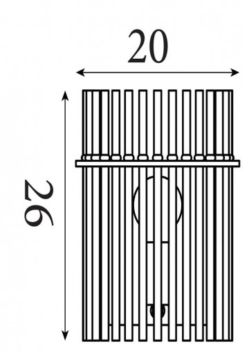 Wandlamp searchlight swizzle 55625sm wwwlamp123nl5