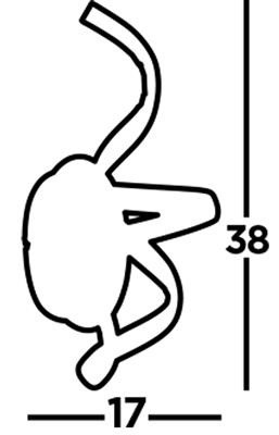 Wandlamp searchlight twirls 9208cc wwwlamp123nl2