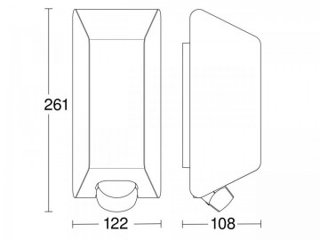 Wandlamp steinel 068899 wwwlamp123nl12