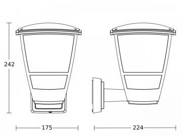 Wandlamp steinel l10 084752 wwwlamp123nl12