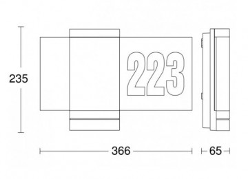 Wandlamp steinel l270 digi 067205 wwwlamp123nl12