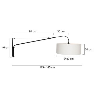 Wandlamp steinhauer elegantclassy 9323zw wwwlamp123nl6