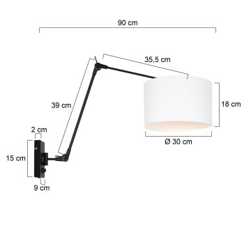 Wandlamp steinhauer prestigechic 8120zw wwwlamp123nl7