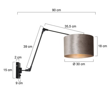 Wandlamp steinhauer prestigechic 8122zw wwwlamp123nl7
