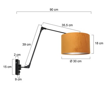 Wandlamp steinhauer prestigechic 8123zw wwwlamp123nl7