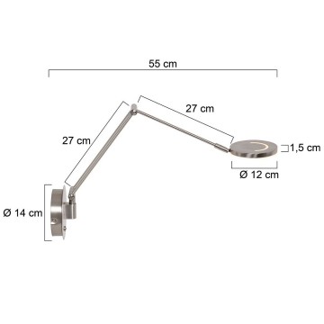 Wandlamp steinhauer soleil 3259st wwwlamp123nl9