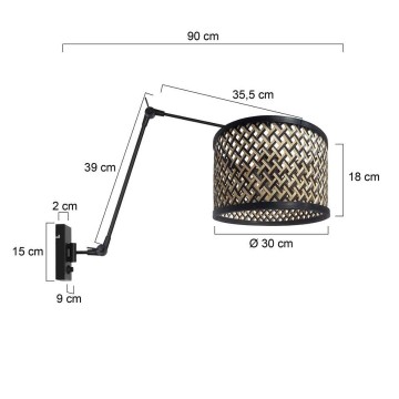 Wandlamp steinhauer sparkledlight 3794zw wwwlamp123nl4