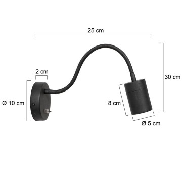 Wandlamp steinhauer upround 3390zw wwwlamp123nl7