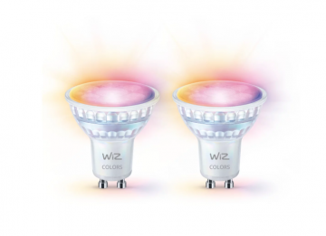 Wiz gu10 wit en gekleurd licht 929003772342 wwwlamp123nl1 1