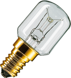 E14 Schakelbord Gloeilamp 25 Watt Helder, 10 stuks