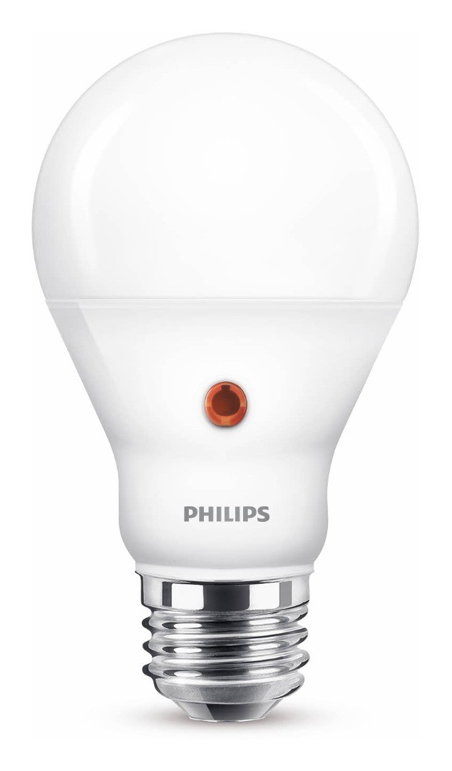 Achteruit Anoniem tofu 1x Philips LED Lamp Mat Dag/Nachtsensor (7,5W (60W), E27, warm wit) -  Ledlampen - Lamp123.nl