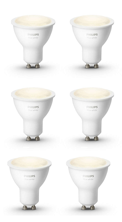 Nacht bijvoorbeeld Optimisme Combideal Philips Hue 6x GU10 Warm wit licht 929001953507 - HUE - Lamp123.nl